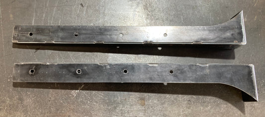 72-93 dodge dually rear mud flap bracket