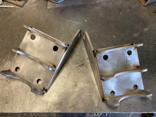 72-93 dodge dana 80 swap axle u-bolt plates